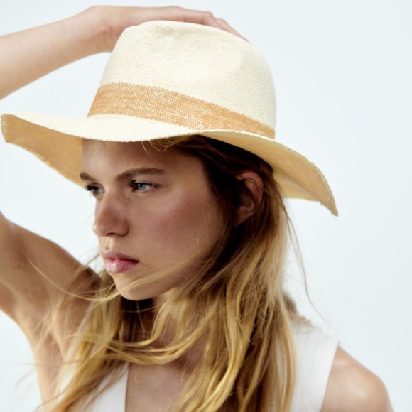 ZARA STRIPED HAT - Picture 2 of 5